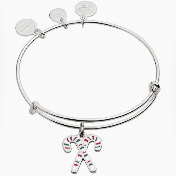 Alex and Ani Candy Canes Bracelet - Picture 1 of 8